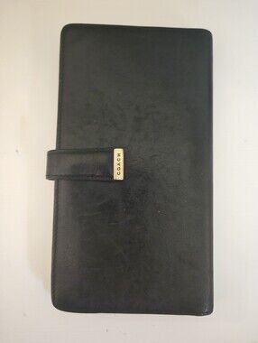 Coach Vintage Lexington Check Book